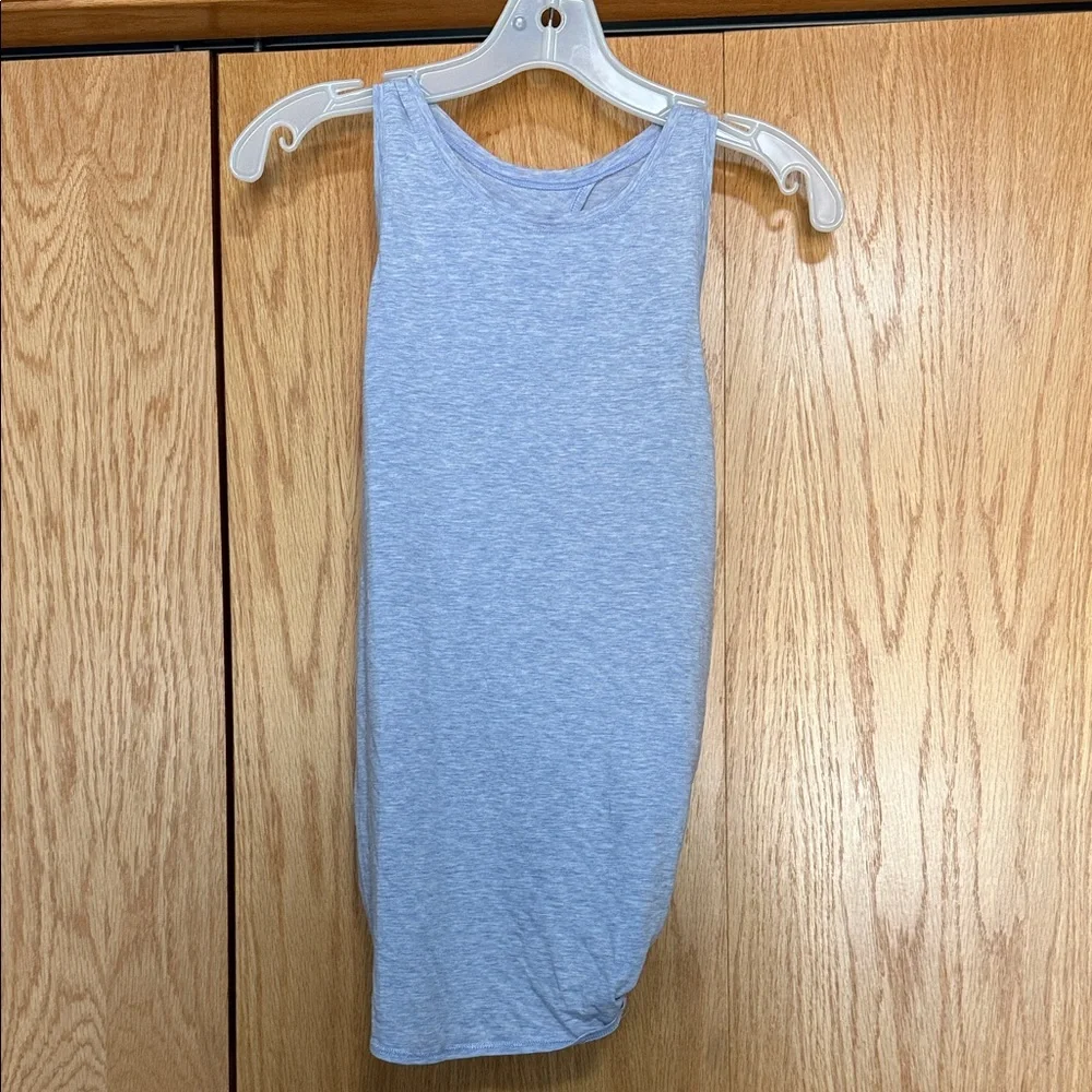lululemon athletica Heather Purple tie back Tank Top